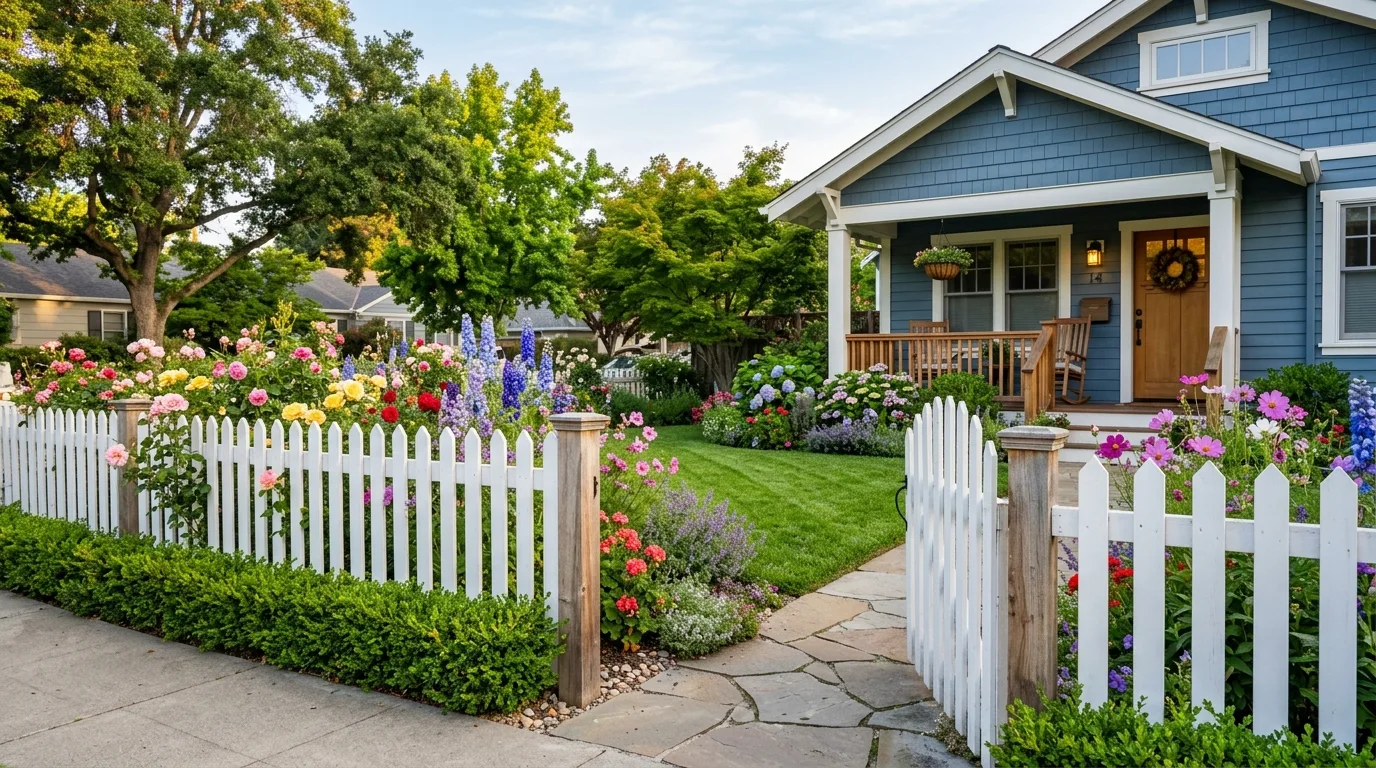 10 White Picket Fence Ideas for Timeless Charm